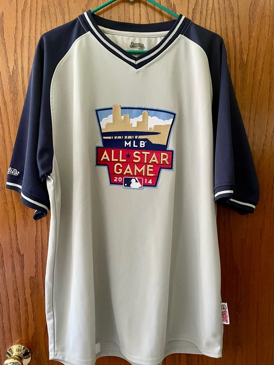 MLB Other - Minnesota 2014 MLB All Star Game Jersey/Shirt XL Gray/ Blue VGC